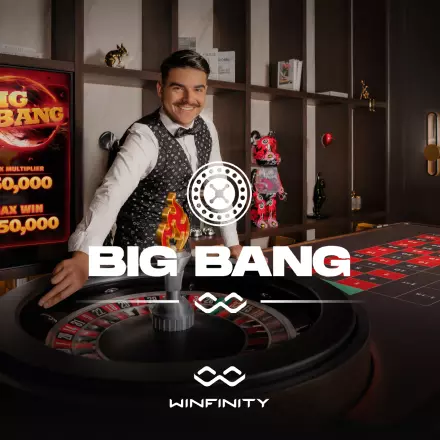 Big Bang Roulette live tafelspel bij AureonPlay Casino